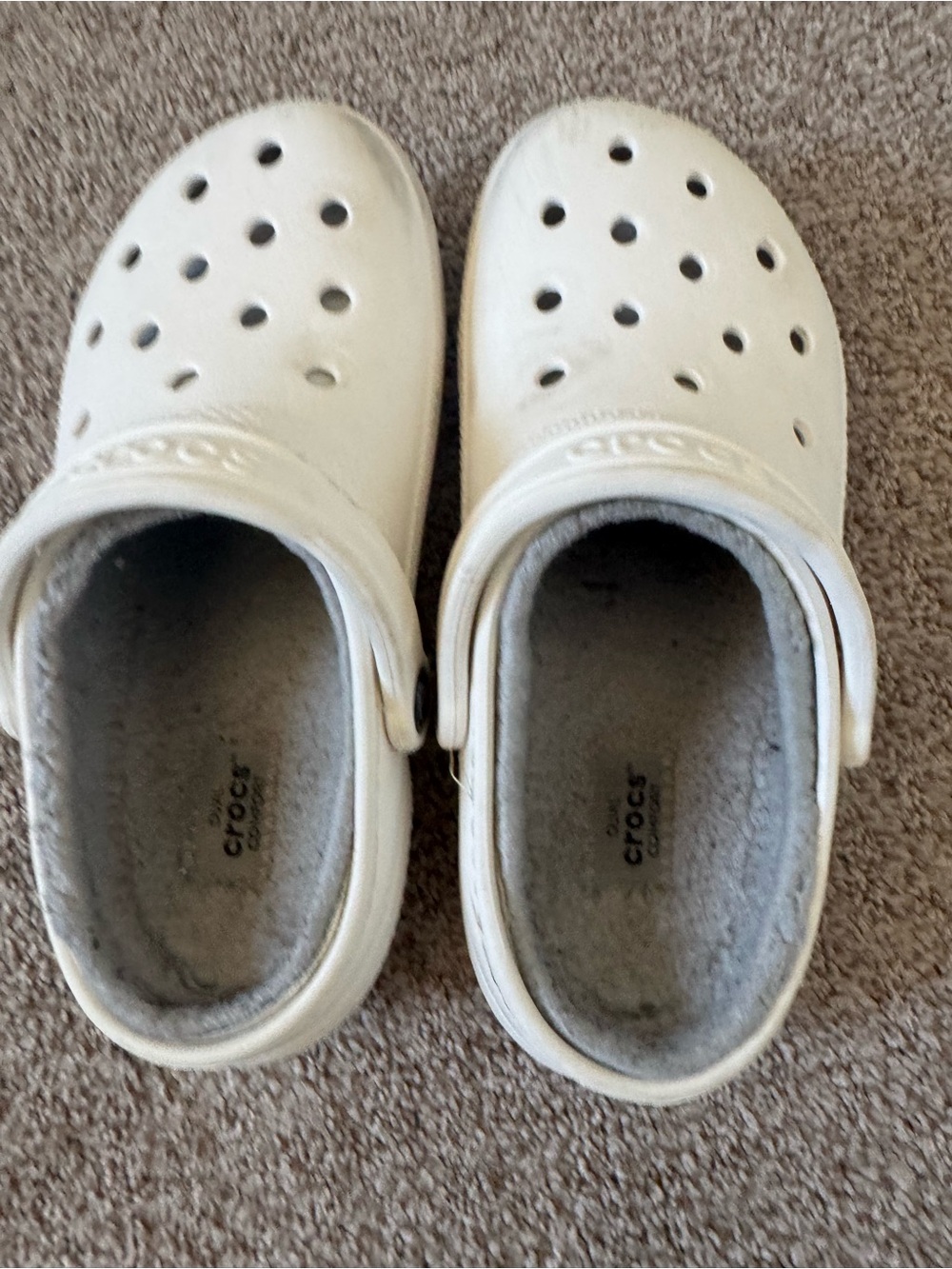 CROCS Kids Classic Clog in White